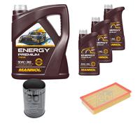 Febi BILSTEIN Controllo Set 8L mannol Energy Premium 5W-30 per Jaguar XJ