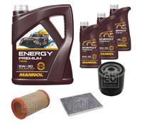 FEBI BILSTEIN Controllo Set 8L MANNOL Energy Premium 5W-30 Per Lancia Kappa