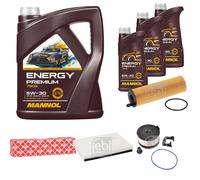 FEBI BILSTEIN Controllo Set 8L MANNOL Energy Premium 5W-30 Per Mercedes V