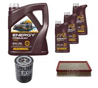 FEBI BILSTEIN Controllo Set 8L MANNOL Energy Premium 5W-30 Per Opel Frontera
