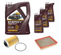 FEBI BILSTEIN Controllo set 8L MANNOL Energy Premium 5W-30 per Opel Vectra C