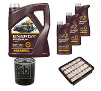 Febi BILSTEIN Controllo Set 8L mannol Energy Premium 5W-30 per Toyota Land