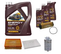 FEBI BILSTEIN Controllo set 8L MANNOL Energy Premium 5W-30 per VW Passat