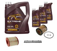 FEBI BILSTEIN Controllo Set 8L MANNOL EXTREME 5W-40 Per BMW 3 Serie E90 325I
