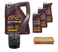 FEBI BILSTEIN Controllo Set 8L MANNOL Extreme 5W-40 Per Citroën C5 II Break