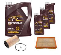 FEBI BILSTEIN Controllo Set 8L MANNOL Extreme 5W-40 Per Opel Vectra C Caravan