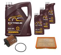 FEBI BILSTEIN Controllo Set 8L MANNOL Extreme 5W-40 Per Opel Vectra C CC