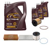 FEBI BILSTEIN Controllo Set 8L MANNOL Extreme 5W-40 Per Peugeot 807 E 2.0