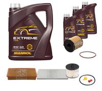 FEBI BILSTEIN Controllo Set 8L MANNOL Extreme 5W-40 Per Peugeot 807 E 2.0