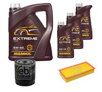 Febi BILSTEIN Controllo Set 8L mannol extreme 5W-40 per Peugeot 807 E 2.2
