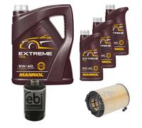 FEBI BILSTEIN Controllo Set 8L MANNOL Extreme 5W-40 Per Seat Altea XL 5P5