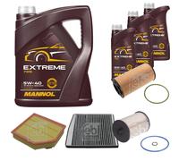 FEBI BILSTEIN Controllo Set 8L MANNOL Extreme 5W-40 Per Volvo V70 II SW 2.4