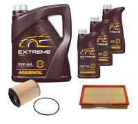 FEBI BILSTEIN Controllo Set 8L MANNOL Extreme 5W-40 Per VW Multivan V 7HM