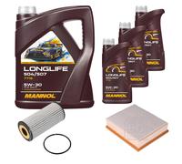 FEBI BILSTEIN Controllo Set 8L MANNOL LONGLIFE 504/507 5W-30 Per Audi A1
