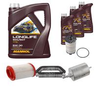 FEBI BILSTEIN Controllo Set 8L MANNOL LONGLIFE 504/507 5W-30 Per Audi A8 4E