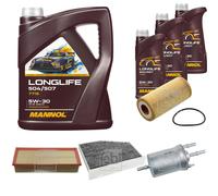 FEBI BILSTEIN Controllo Set 8L MANNOL LONGLIFE 504/507 5W-30 Per VW Beetle