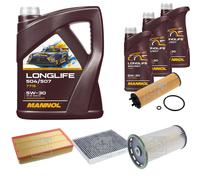 FEBI BILSTEIN Controllo Set 8L MANNOL LONGLIFE 504/507 5W-30 Per VW Passat