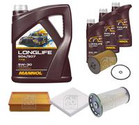 FEBI BILSTEIN Controllo set 8L MANNOL Longlife 504/507 5W-30 per VW Passat
