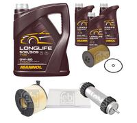 FEBI BILSTEIN Controllo Set 8L MANNOL LONGLIFE 508/509 0W-20 Per Audi A5