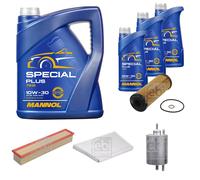 FEBI BILSTEIN Controllo Set 8L MANNOL Special Plus 10W-30 Per Mercedes-Benz C