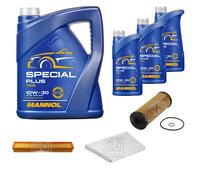 FEBI BILSTEIN Controllo Set 8L MANNOL Special Plus 10W-30 Per Mercedes-Benz C