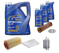 FEBI BILSTEIN Controllo Set 8L MANNOL Special Plus 10W-30 Per Mercedes C