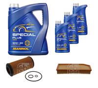 FEBI BILSTEIN Controllo Set 8L MANNOL Special Plus 10W-30 Per Mercedes E