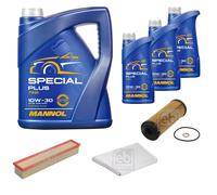 FEBI BILSTEIN Controllo set 8L MANNOL Speciale Plus 10W-30 per Mercedes-Benz C