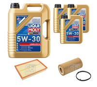 Febi BILSTEIN Controllo Set 8L Motore Liqui Moly 5W30 Longlife3 per Audi DD 8J3