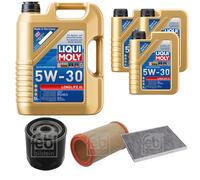 Febi BILSTEIN Controllo Set 8L Motore Liqui Moly 5W30 Longlife3 per Lancia