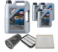 Febi BILSTEIN Controllo Set 8L Motore Liqui Moly Top Tec 4600 5W-30 per Kia