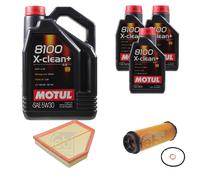 FEBI BILSTEIN Controllo Set 8L Motul 8100 X-CLEAN+ 5W30 Per BMW 3ER Touring