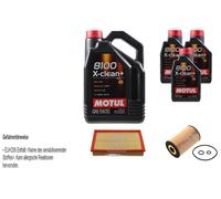 FEBI BILSTEIN Controllo set 8L Motul 8100 X-clean + 5W30 per VW Transporter