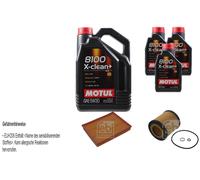 Febi BILSTEIN Controllo Set 8L Motul 8100 x-Pulire+5W30 per BMW 2 Coupé F22