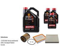 Febi BILSTEIN Controllo Set 8L Motul 8100 x-Pulire+5W30 per BMW 2 Serie Coupé
