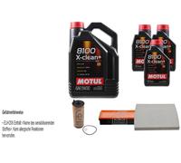 Febi BILSTEIN Controllo Set 8L Motul 8100 x-Pulire+5W30 per Per BMW X5 F15