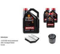 FEBI BILSTEIN Controllo set 8L Motul 8100 X-pulire+ 5W30 per Suzuki Grand