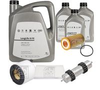 FEBI BILSTEIN Controllo Set 8L VW 0W30 LONG LIFE III Per Audi Q5 FY 3.0 TDI