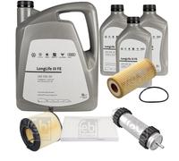 Febi BILSTEIN Controllo Set 8L VW 0W30 Longlife III per Audi A5 F53 2.0 TFSI