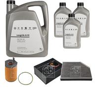 FEBI BILSTEIN Controllo Set 8L VW 0W30 LONGLIFE III Per Porsche Macan 95B