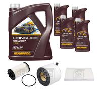 FEBI BILSTEIN Controllo Set 9 L 5W-30 Longlife per Audi A5