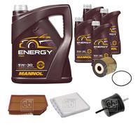 FEBI BILSTEIN Controllo Set 9 L MANNOL Energy 5W-30 per Volvo XC90 I T6 AWD