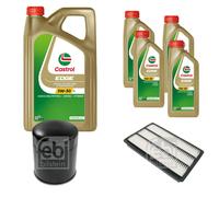 FEBI BILSTEIN Controllo Set 9L CASTROL EDGE 5W-30 Per Mitsubishi Pajero
