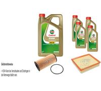 FEBI BILSTEIN Controllo Set 9L CASTROL EDGE 5W-30 Per Opel Movano Kasten