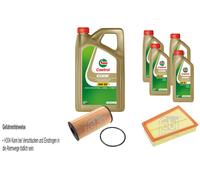 FEBI BILSTEIN Controllo Set 9L CASTROL EDGE 5W-30 Per Renault Scénic II