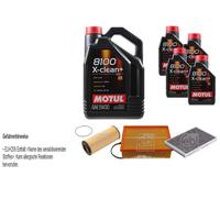 Febi BILSTEIN Controllo Set 9L di Motul 8100 x-Pulire+5W30 per Audi