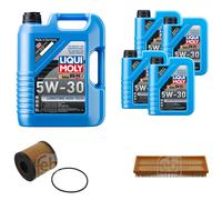 Febi BILSTEIN Controllo Set 9L Liqui Moly 5W-30 da Molto Tempo High-Tech per