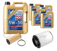 FEBI BILSTEIN Controllo Set 9L Liqui Moly 5W30 Longlife3 Per Audi A8 4H2