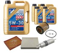 FEBI BILSTEIN Controllo Set 9L Liqui Moly 5W30 LONGLIFE3 Per BMW 2 Coupe