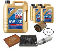 Febi BILSTEIN Controllo Set 9L Liqui Moly 5W30 Longlife3 per BMW 2 Serie Coupé